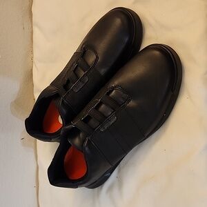 Shoes For Crews Black Slip-on Sneakers Sz 8.5 NWOB. *
